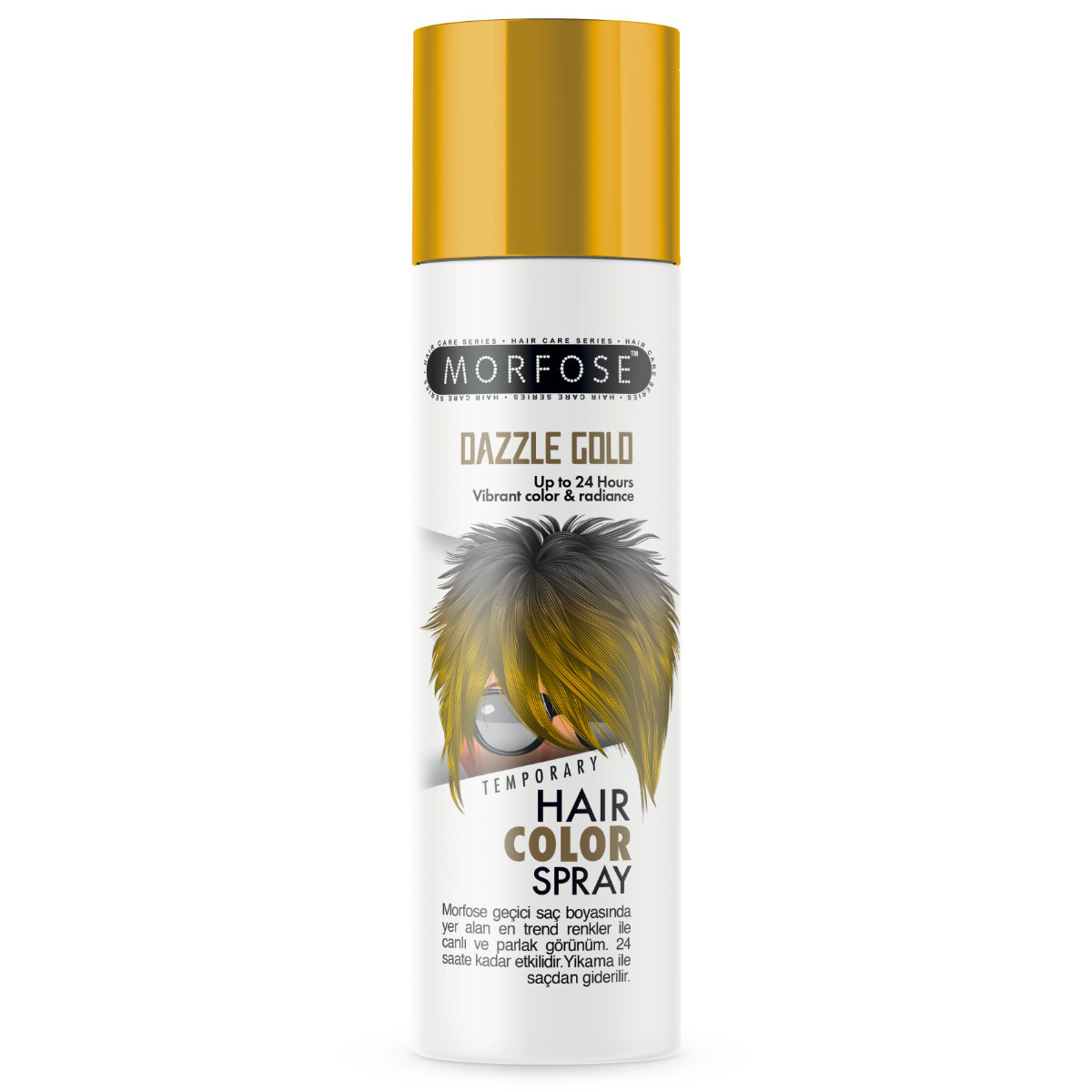 Gliter / šljokice za kosu srebro 125 ml - Slika 2